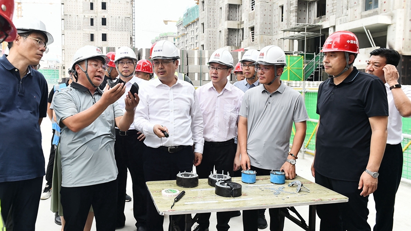 张国华检查雄安新区防汛和安全生产工作